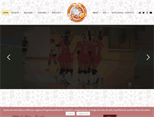 Tablet Screenshot of bruelvolleybassano.com